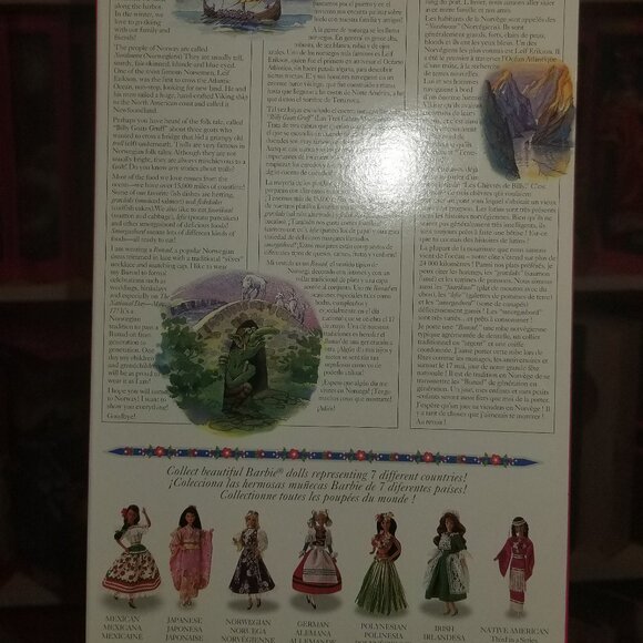 1993 Norwegian Barbie Doll NIB - Picture 3 of 7